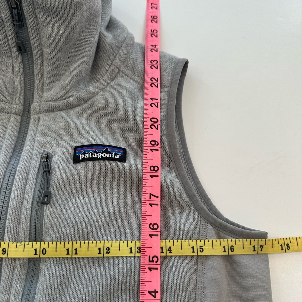 Patagonia Better Sweater Fleece Vest Heather Gray Women’s Size Small - Picture 8 of 11